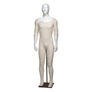 Maniquí de hombre flexible con cabeza TY301