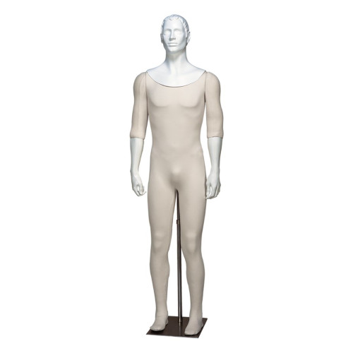 Maniquí de hombre flexible con cabeza TY301