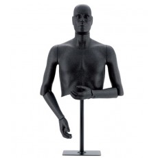 Manichini uomo flexible : Busto con testa rimovibile