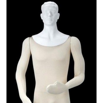 Flexible male mannequin 00100wc